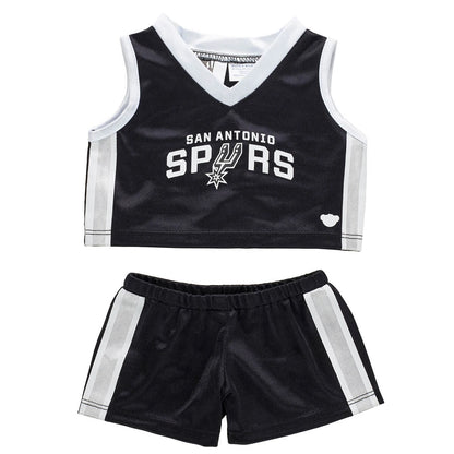 Timeless Teddy Bear San Antonio Spurs Basketball Gift Set | Build-A-Bear® - US 8414