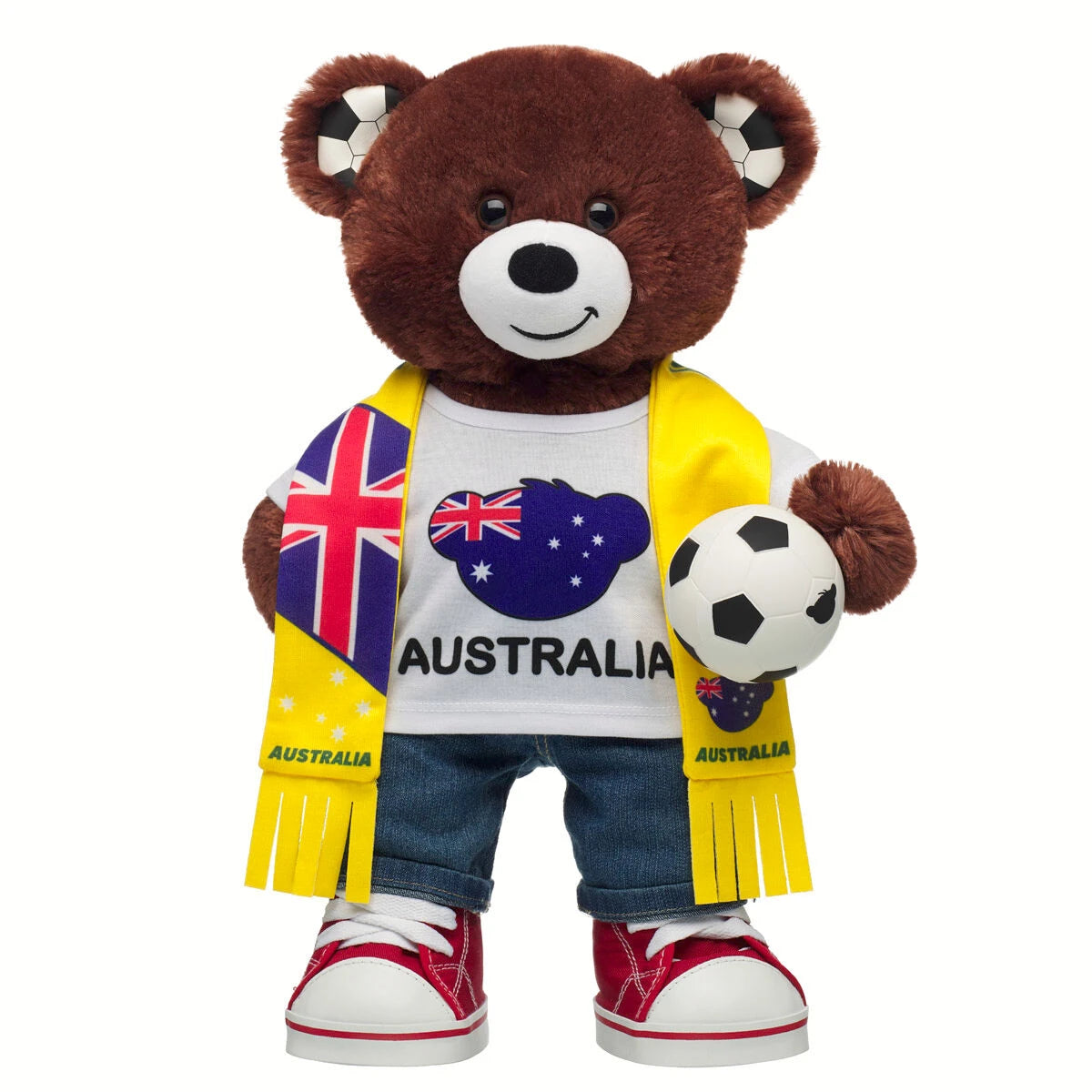 Let's Goal Bear Australia Gift Set | Build-A-Bear - US 6411