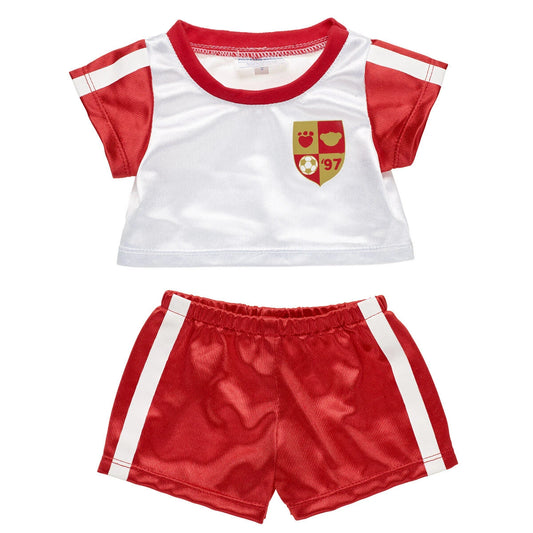 Red Soccer Uniform for Plush Toys | Build-A-Bear® - US 3396