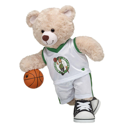 Boston Celtics Basketball Teddy Bear Gift Set | Build-A-Bear® - US 3083