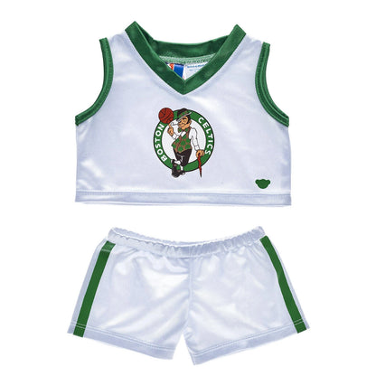 Boston Celtics Basketball Teddy Bear Gift Set | Build-A-Bear® - US 3083