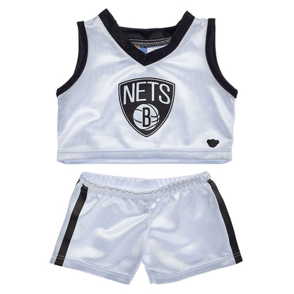 Brooklyn Nets Timeless Teddy Bear Basketball Gift Set | Build-A-Bear® - US 9229