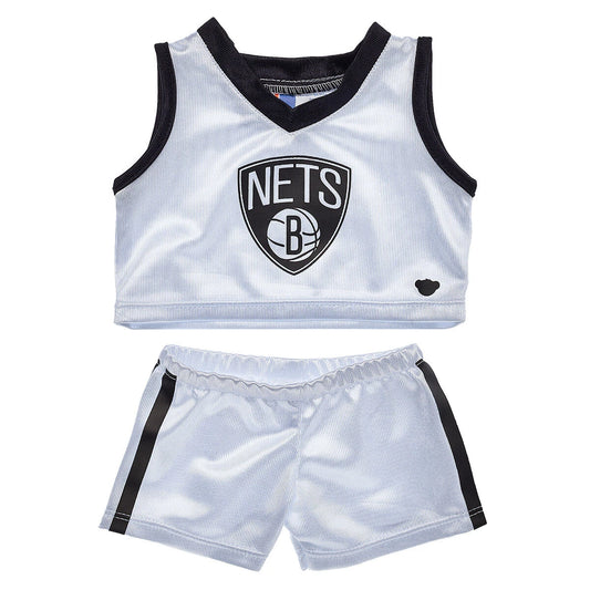 Brooklyn Nets Stuffed Animal Uniform (2 pc.) for Stuffed Animals | Build-A-Bear® - US 3257