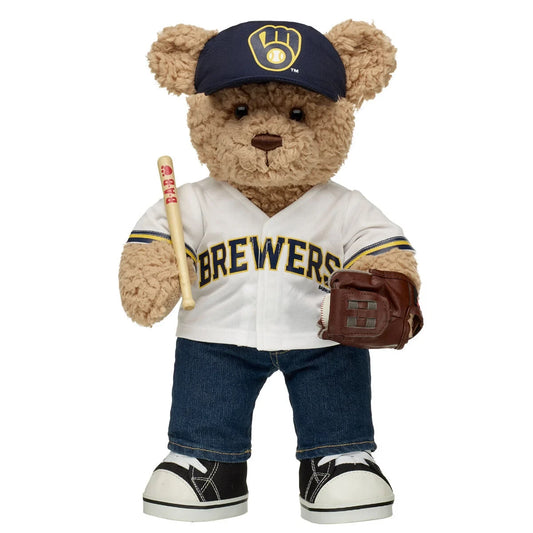 Milwaukee Brewers™ Teddy Bear Gift Set | Build-A-Bear® - US 1591