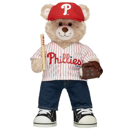 Philadelphia Phillies™ Teddy Bear Gift Set | Build-A-Bear® - US 9644