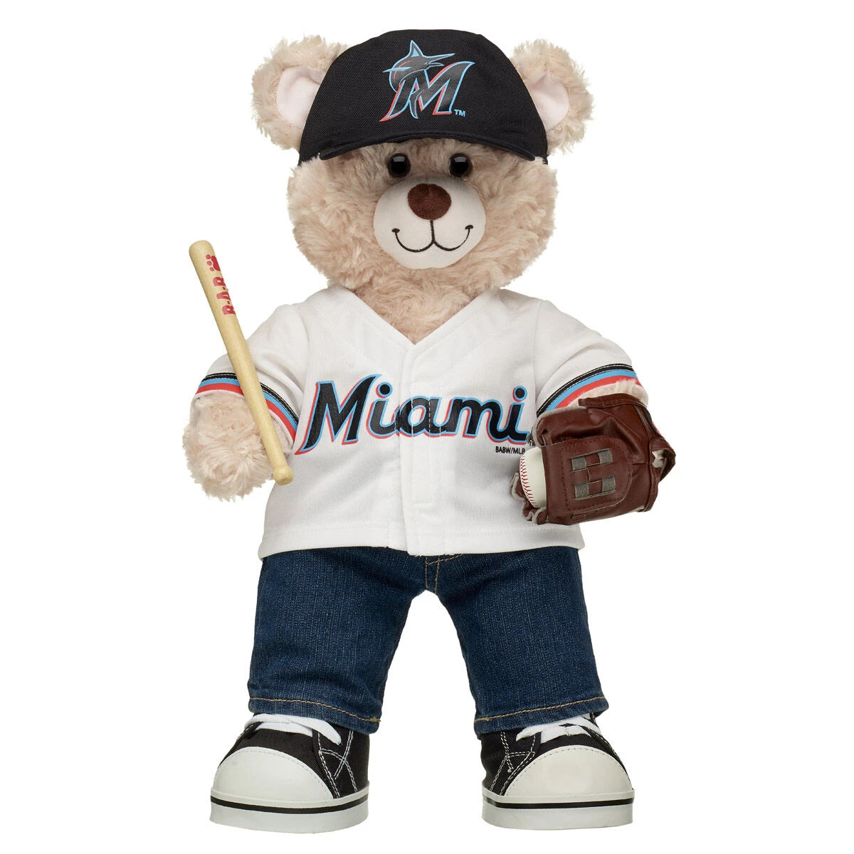 Miami Marlins™ Teddy Bear Gift Set | Build-A-Bear® - US 1237