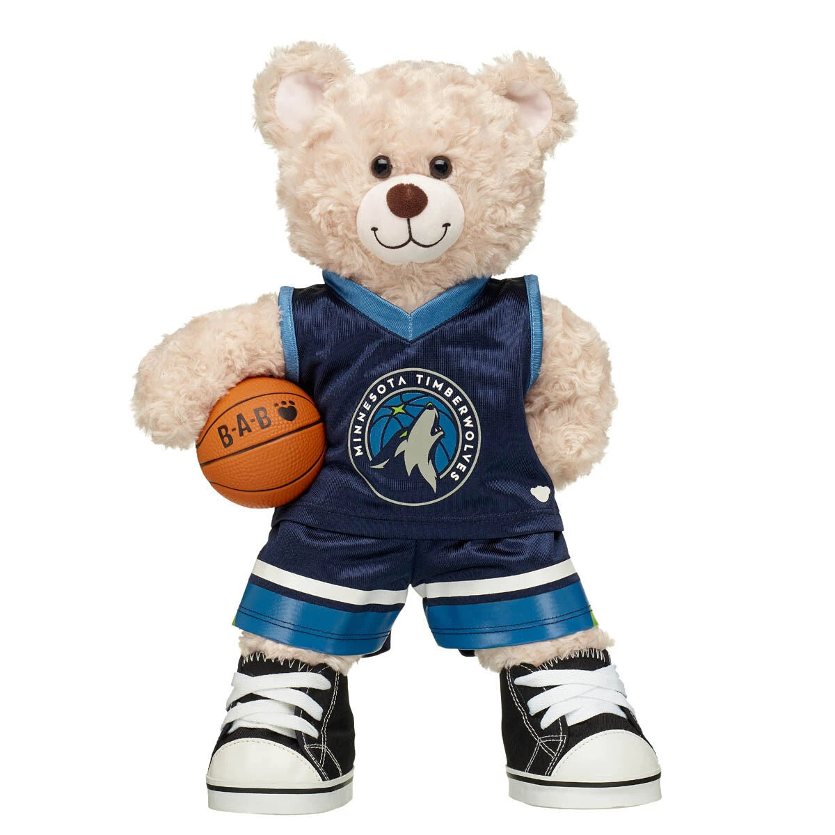 Minnesota Timberwolves Basketball Teddy bear Gift Set | Build-A-Bear® - US 4178