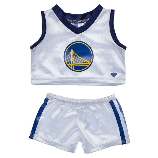 Golden State Warriors Uniform 2 pc. for Stuffed Animals | Build-A-Bear® - US 4084