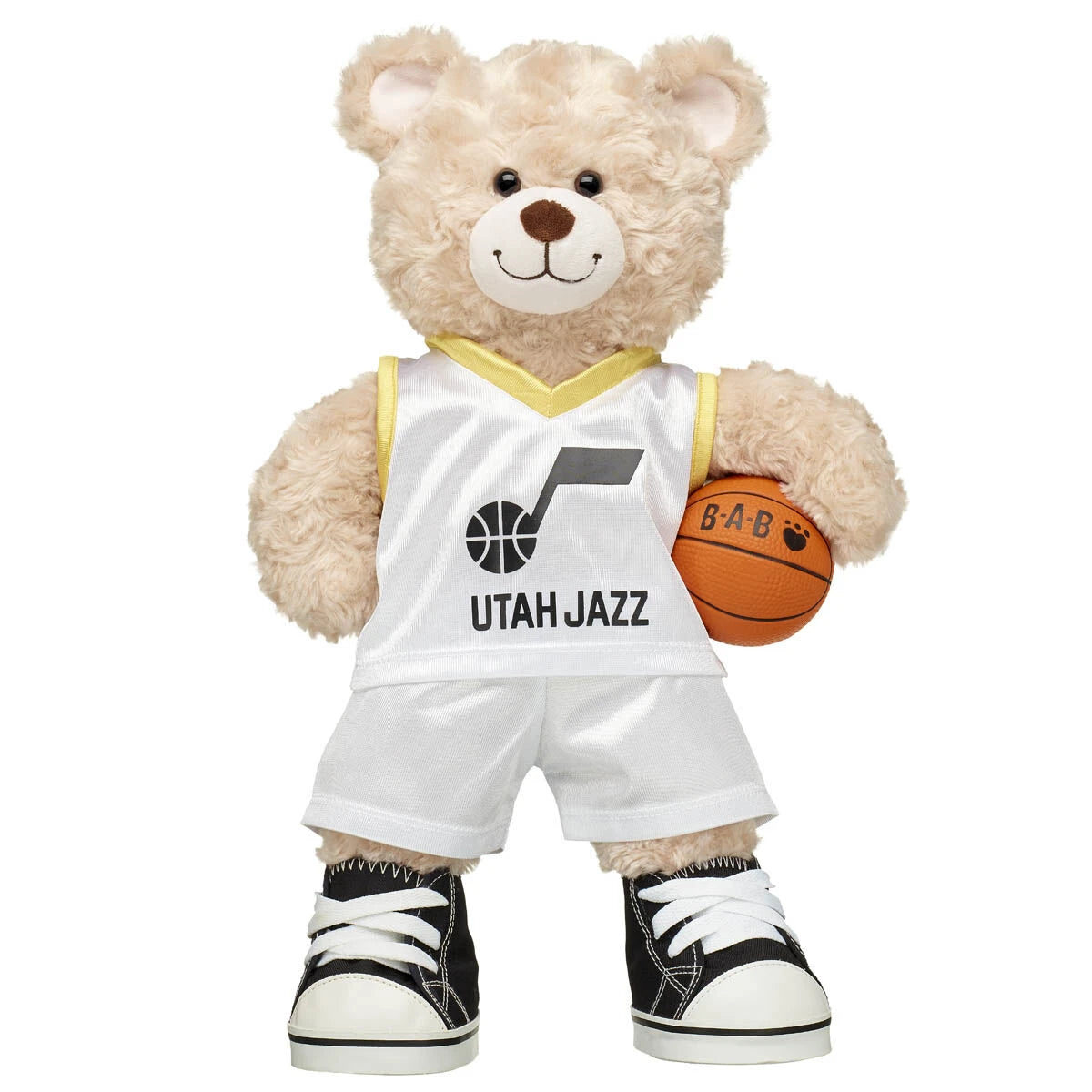 Happy Hugs Teddy Bear Utah Jazz Basketball Gift Set - US 8320