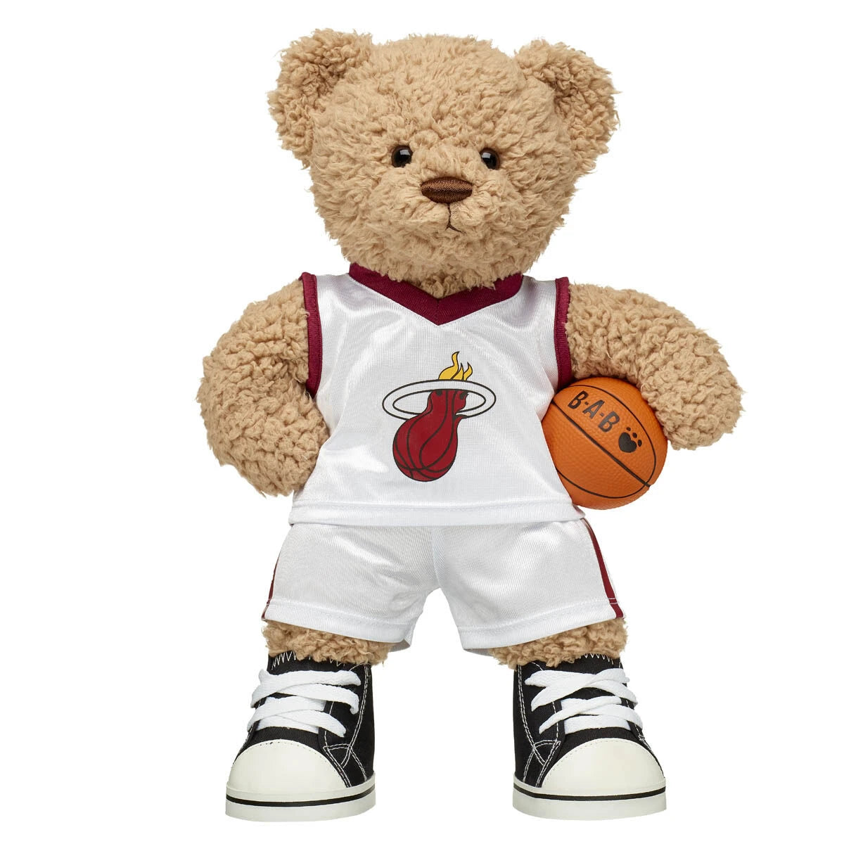 Teddy Bear Miami Heat Basketball Gift Set | Build-A-Bear® - US 9421