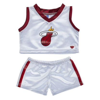 Teddy Bear Miami Heat Basketball Gift Set | Build-A-Bear® - US 9421