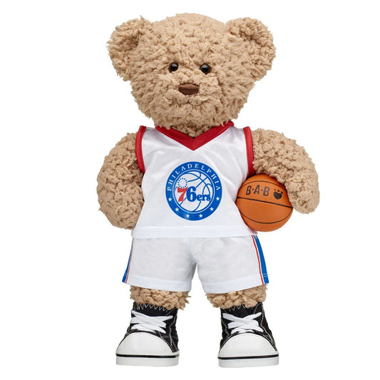 Philadelphia 76ers Timeless Teddy Bear Basketball Gift Set - US 2829