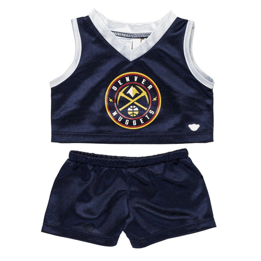Denver Nuggets Uniform 2 pc. for Plush Toys | Build-A-Bear® - US 3156
