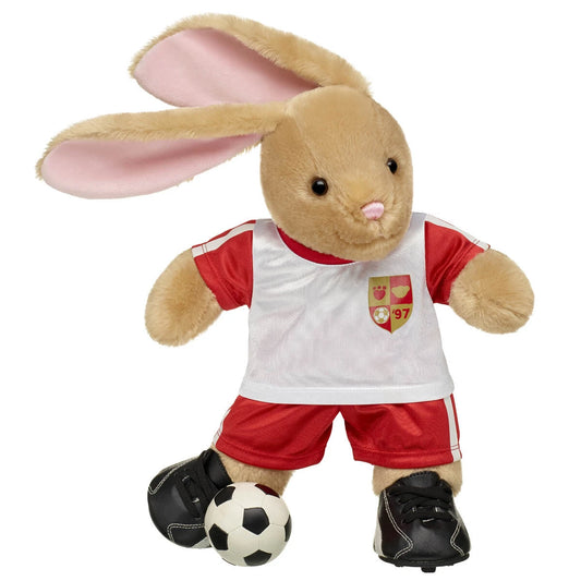 Pawlette™ Plush Red Soccer Set &amp; Soccer Ball | Build-A-Bear® - US 0761