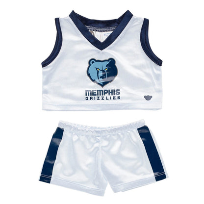 Memphis Grizzlies Basketball Teddy Bear Gift Set | Build-A-Bear® - US 8909