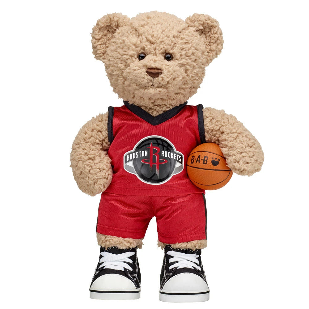 Timeless Teddy Bear Houston Rockets Basketball Gift Set - US 0608