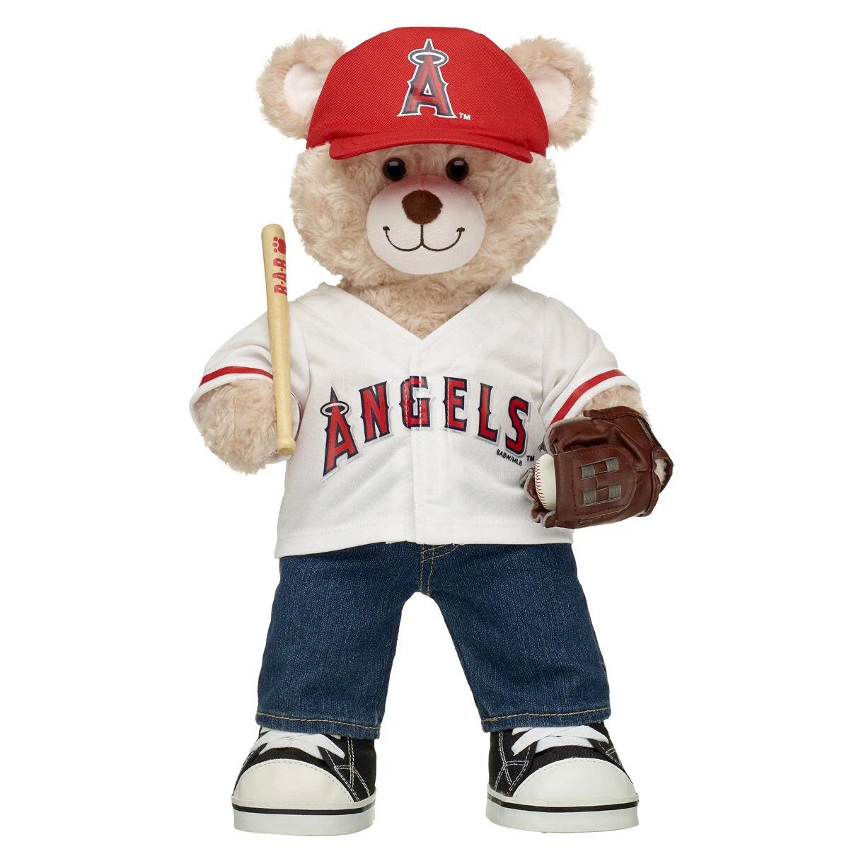 Los Angeles Angels™ Teddy Bear Gift Set | Build-A-Bear® - US 8097