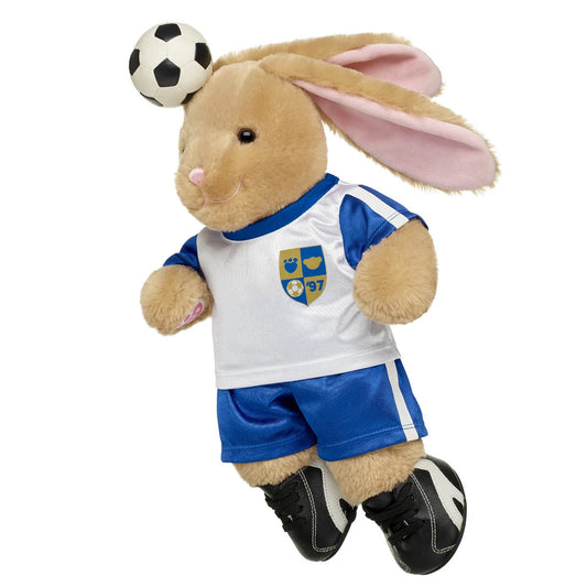 Pawlette™ Plush Blue Soccer Set &amp; Soccer Ball | Build-A-Bear® - US 6989