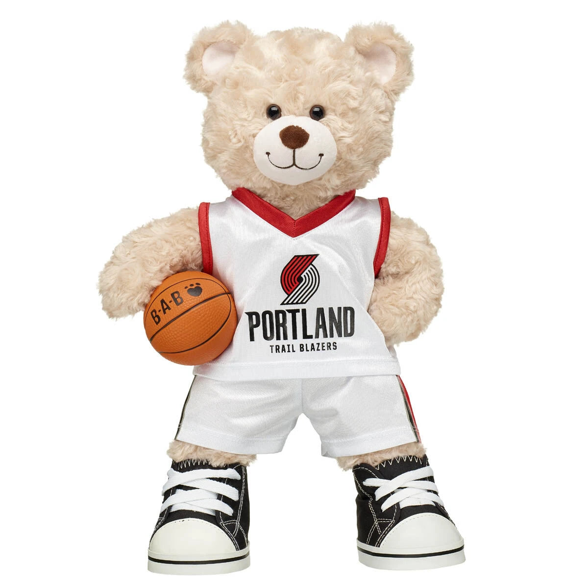 Happy Hugs Teddy Bear Portland Trail Blazers Basketball Gift Set - US 4103