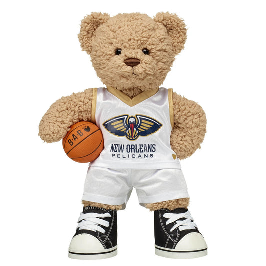 Timeless Teddy Bear New Orleans Pelicans Basketball Gift Set - US 7193