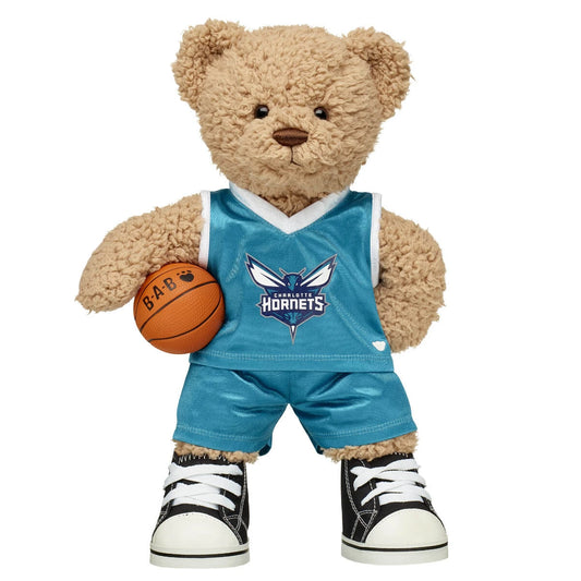 Charlotte Hornets Teddy Bear Basketball Gift Set | Build-A-Bear® - US 1604