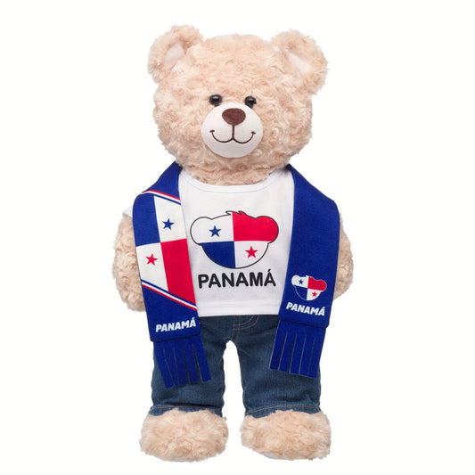 Panama Scarf &amp; T-Shirt Set | Build-A-Bear - US 7412