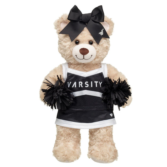 Online-Only Varsity Spirit Black Cheer Uniform | Build-A-Bear® - US 5625