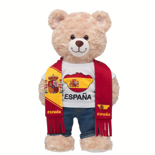 Spain Scarf &amp; T-Shirt Set | Build-A-Bear - US 4683