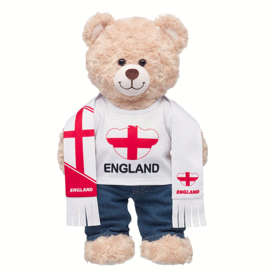 England Scarf &amp; T-Shirt Set | Build-A-Bear - US 7726