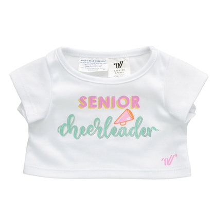 Online-Only Varsity Spirit Senior Cheerleader Tee | Build-A-Bear® - US 7481