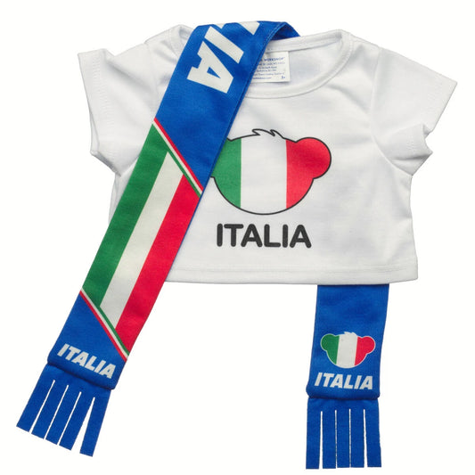 Italy Scarf &amp; T-Shirt Set | Build-A-Bear - US 1912