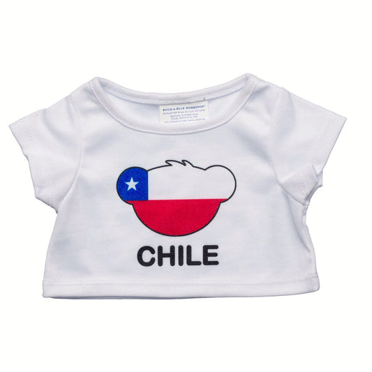Online Exclusive Chile T-Shirt | Build-A-Bear - US 5553