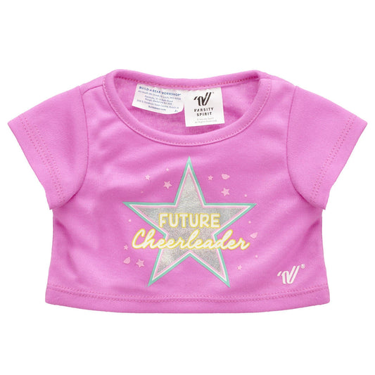 Online-Only Varsity Spirit Future Cheerleader Tee | Build-A-Bear® - US 4179
