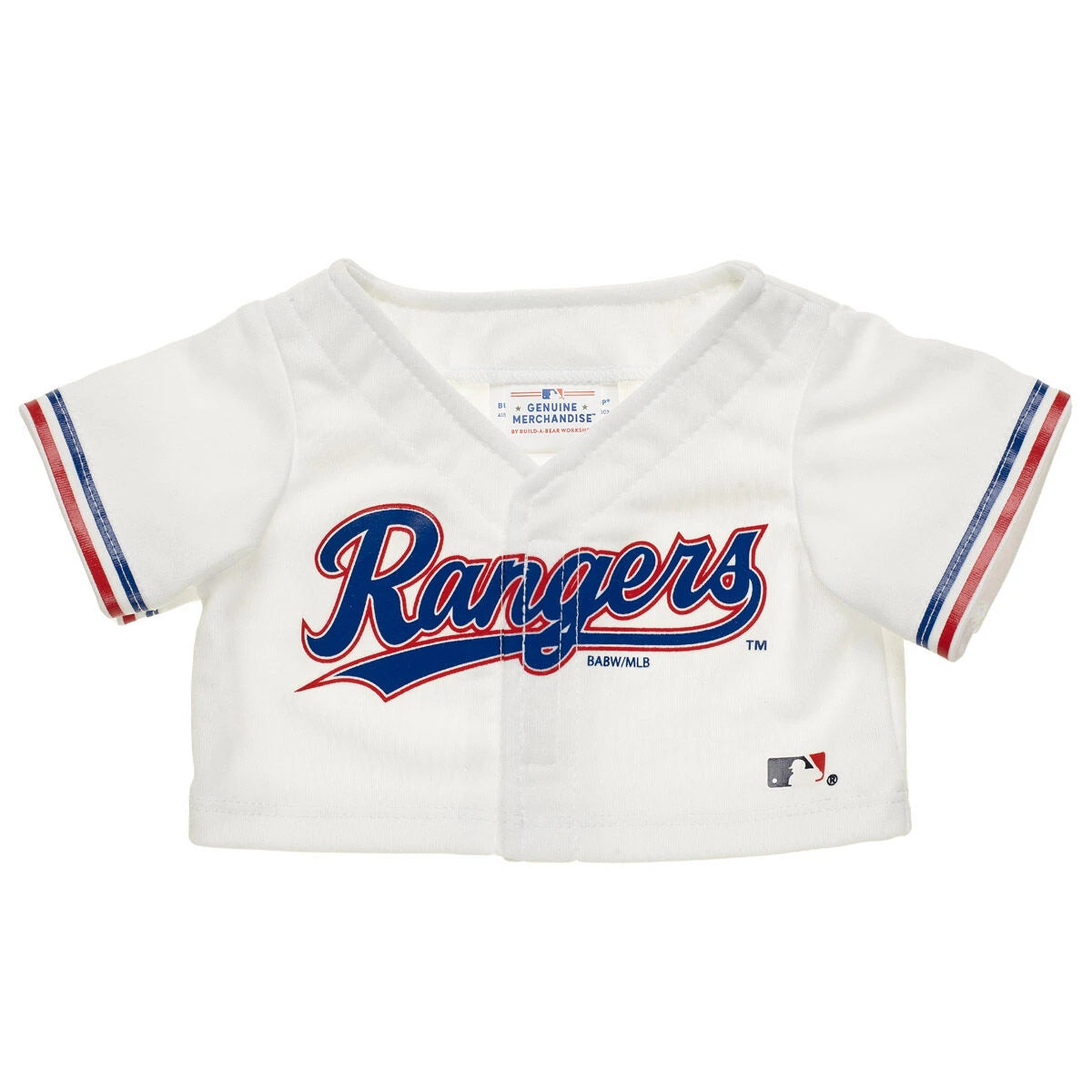 Texas Rangers™ Baseball Jersey for Plush Toys | Build-A-Bear® - US 9536
