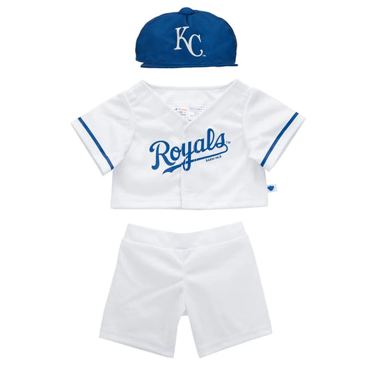 Kansas City Royals™ Uniform 3 pc. for Stuffed Animals | Build-A-Bear® - US 6000