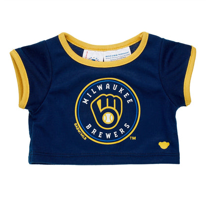 Milwaukee Brewers™ Baseball T-Shirt for Stuffed Animals | Build-A-Bear® - US 7426
