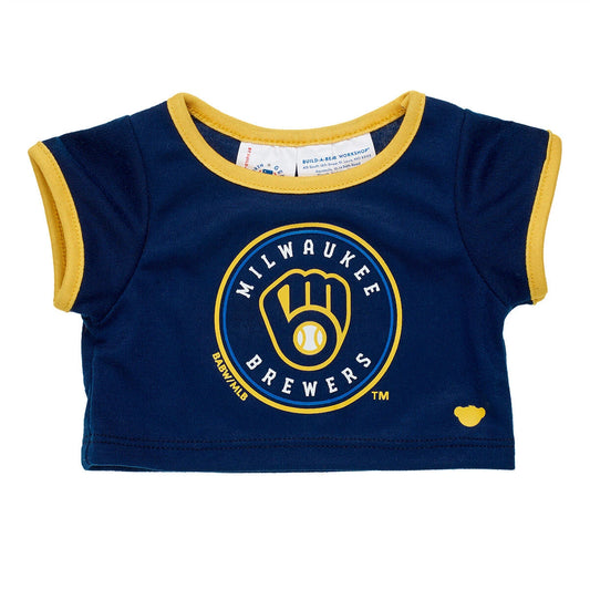 Milwaukee Brewers™ Baseball T-Shirt for Stuffed Animals | Build-A-Bear® - US 7426