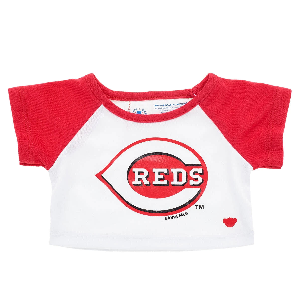 Cincinnati Reds™ T-Shirt for Stuffed Animals | Build-A-Bear® - US 2212