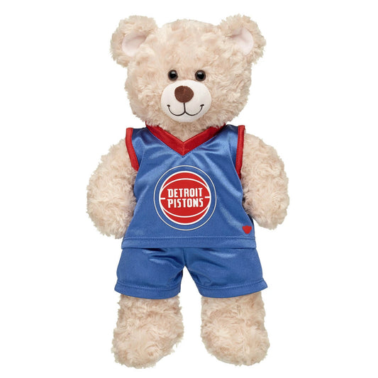 Detroit Pistons Uniform 2 pc. for Plush Toys | Build-A-Bear® - US 0720