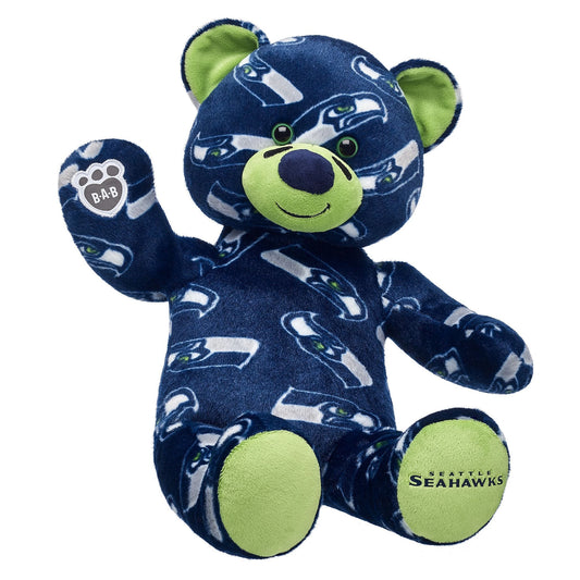 Seattle Seahawks Teddy Bear | Build-A-Bear® - US 1592