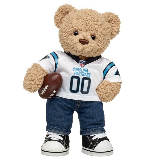 Timeless Teddy Football Carolina Panthers Gift Set | Build-A-Bear® - US 5769