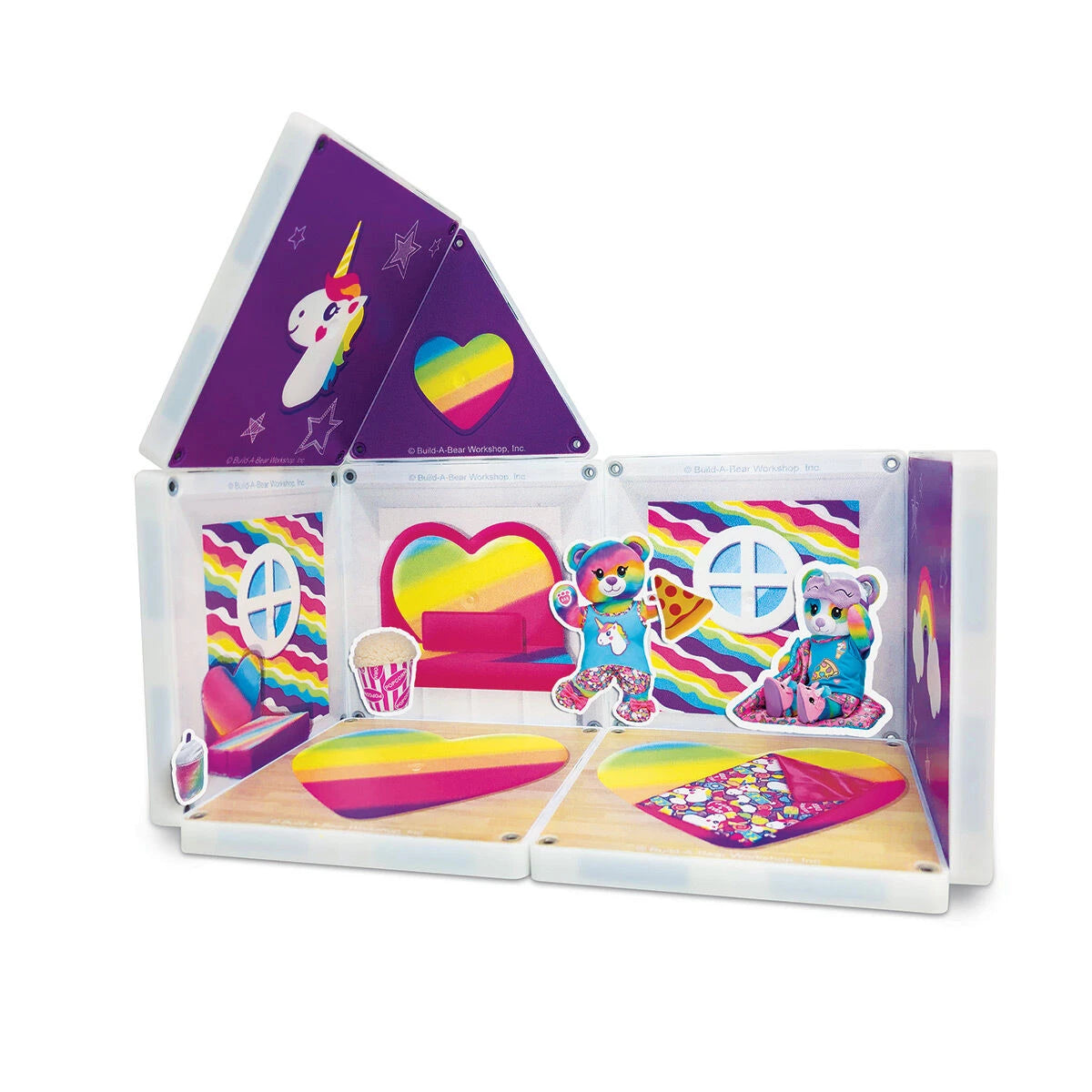 Magna-Tiles® Pajama Party Cub Condo for Stuffed Animals | Build-A-Bear® - US 5568