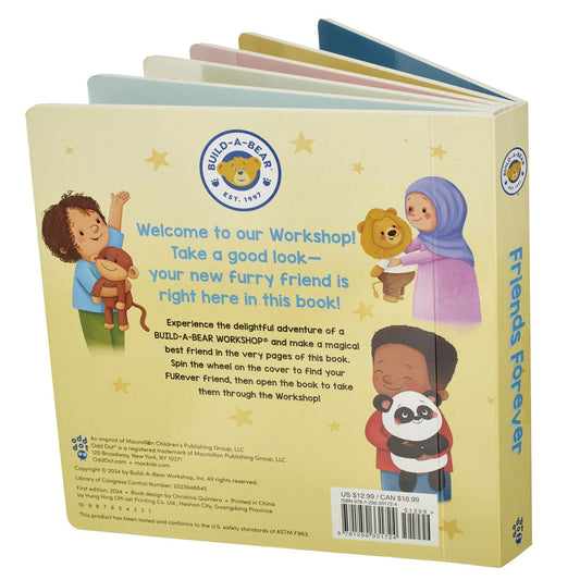 "Friends Forever" Board Book | Build-A-Bear® - US 8752