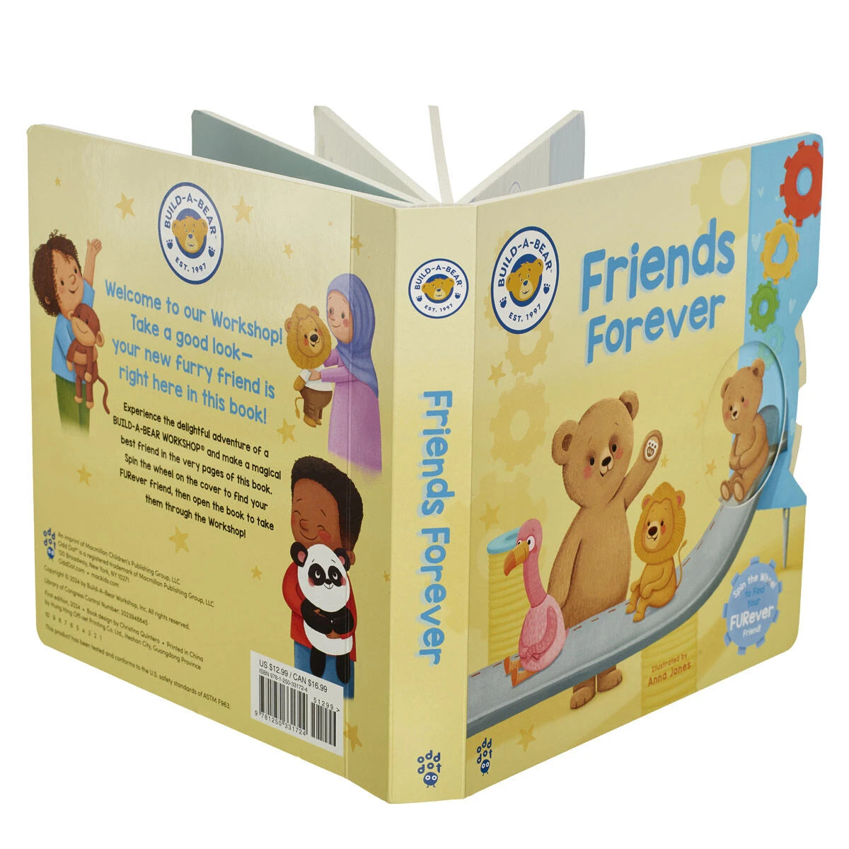 "Friends Forever" Board Book | Build-A-Bear® - US 8752