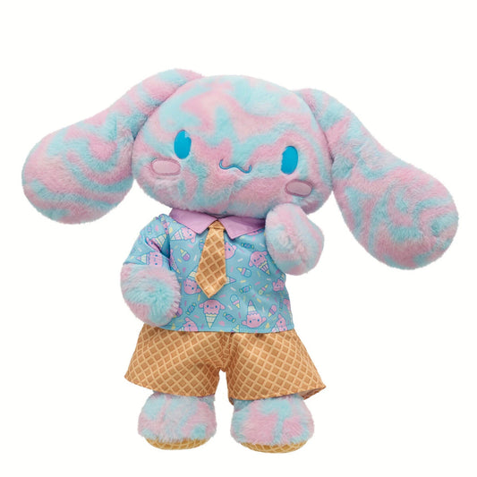 Sanrio Hello Kitty &amp; Friends Bubblegum Ice Cream Cinnamoroll Plush | Build-A-Bear - US 4666