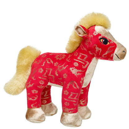 Red &amp; Gold Horse | Build-A-Bear - US 3904