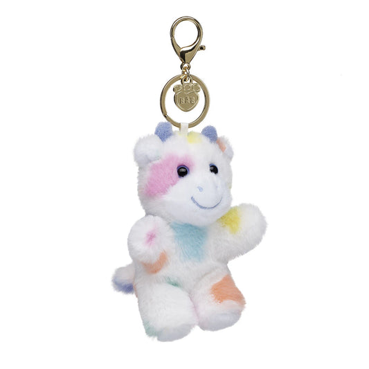 Colorful Splatter Cow Plush Bag Charm | Build-A-Bear - US 7423