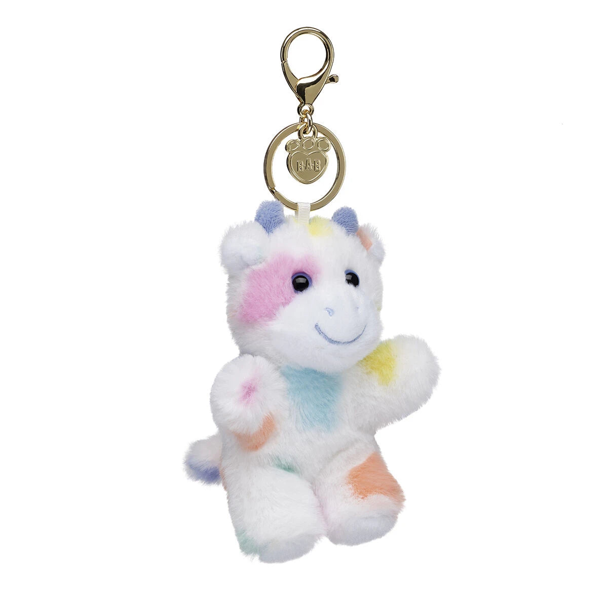 Colorful Splatter Cow Plush Bag Charm | Build-A-Bear - US 2757