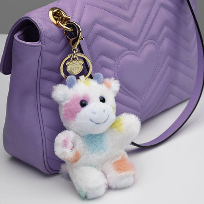Colorful Splatter Cow Plush Bag Charm | Build-A-Bear - US 7827