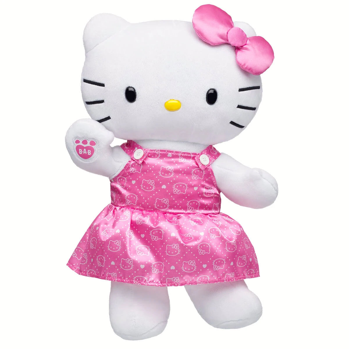 Sanrio Pink Bow Hello Kitty Plush w/ Pink Dress - US 7779